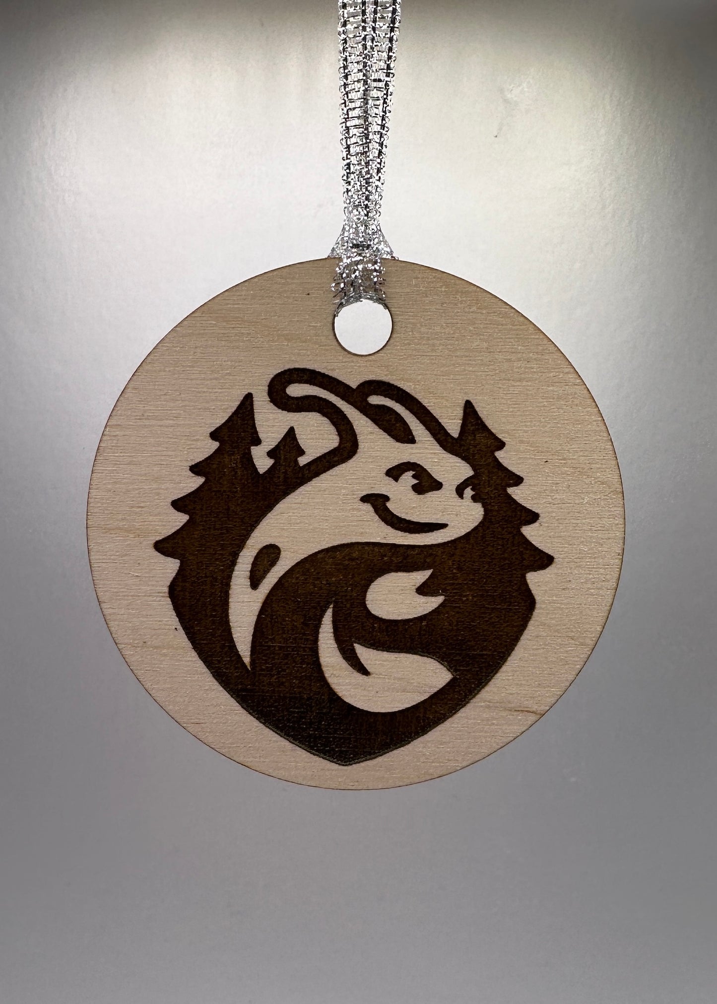 Custom College Logo Ornament