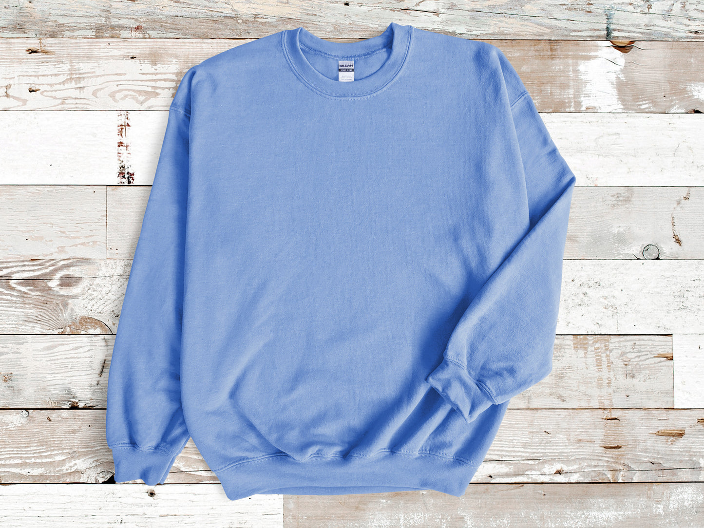 CDM High School Embroidered Collar & Sleeve Crewneck