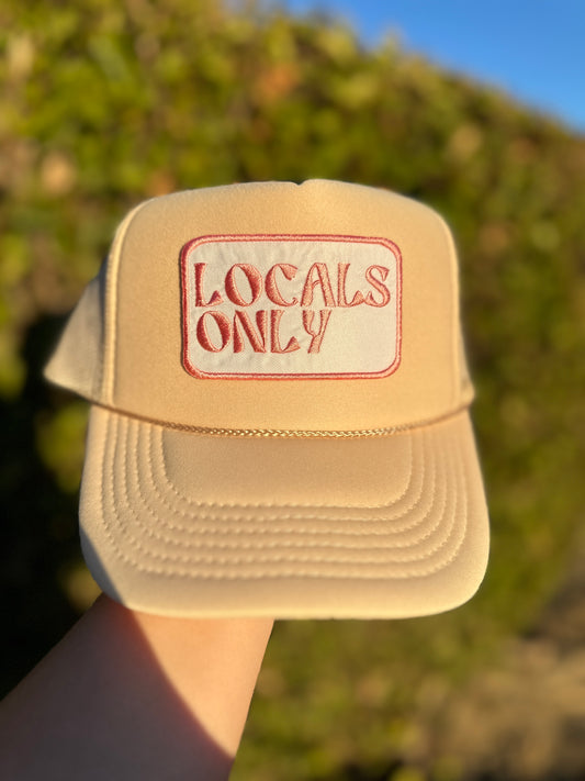 Locals Only Trucker Hat