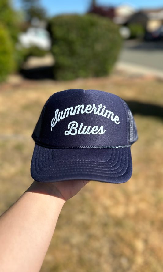 Summertime Blues Trucker Hat