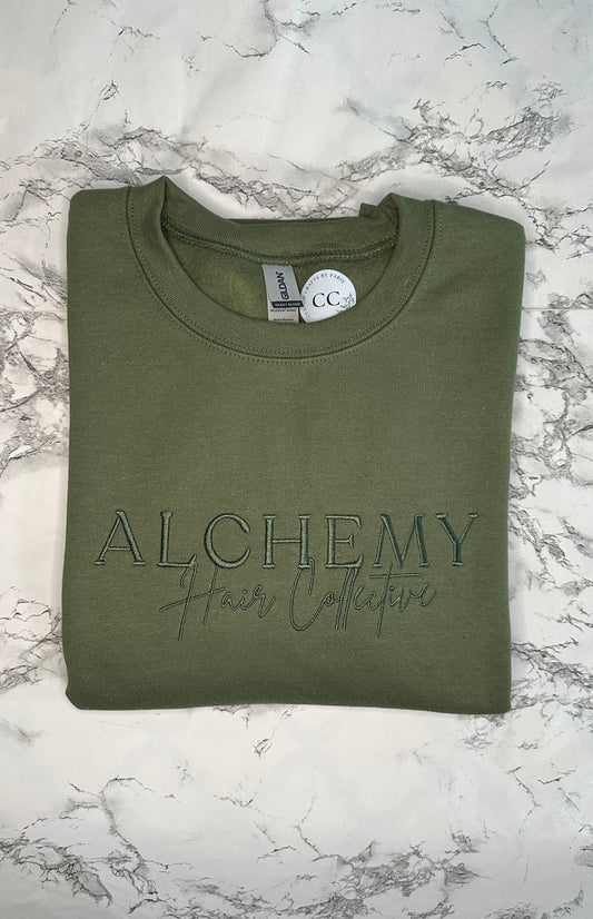 Custom Logo Embroidered Crewneck